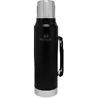 Bilde av Stanley Classic Vacuum termosflaske, 1 liter, matt-svart Termoflaske