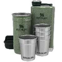 Bilde av Stanley The Pre-Party Shotglass + Flask Sett, grønn Drinksett