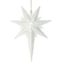 Bilde av Star Trading Betlehem julestjerne med lys, hvit Julepynt