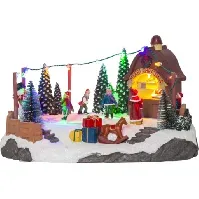 Bilde av Star Trading Iceville skøytebane juleby Julepynt