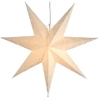 Bilde av Star Trading Sensy julestjerne med lys, hvit, 100 cm Julepynt