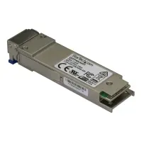 Bilde av StarTech.com MSA Uncoded Compatible QSFP+ Module, 40GBASE-LR4, 40GbE Single Mode SMF Fiber Optic Transceiver, 40GE Gigabit Ethernet QSFP+, LC Connector 10km, 1270nm to 1330nm, DDM, 40Gbps - Lifetime Warranty (QSFP40LR4ST) - QSFP+ transceivermodul - 40GbE 