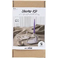 Bilde av Starter Craft Kit - Resin Casting - 3 Candle Holders&2 Trays (977539) - Leker
