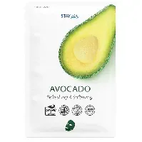 Bilde av Stay Well Vegan Sheet Mask Avocado 1pcs Hudpleie - Ansiktspleie - Ansiktsmasker - Sheet masks
