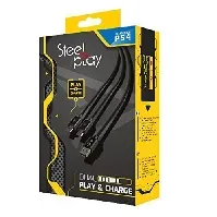Bilde av Steelplay Dual Play&Charge Cable - Videospill og konsoller