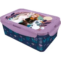 Bilde av Stor - Lunch Box w/Removable Compartments - Frozen (088808737-74245) - Leker