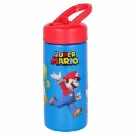 Bilde av Stor - Sipper Water Bottle (410ml) - Super Mario (088808718-21401) - Leker