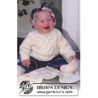 Bilde av Strikkeoppskrit Babygenser Strikking, pynt, garn og strikkeoppskrifter