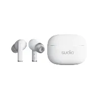 Bilde av Sudio Sudio A1 Pro In-Ear True Wireless ANC Hodetelefon Hvit In-ear øretelefon,Trådløse hodetelefoner,Elektronikk