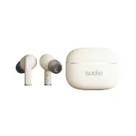 Bilde av Sudio Sudio A1 Pro In-Ear True Wireless ANC Hodetelefon Sand In-ear øretelefon,Trådløse hodetelefoner,Elektronikk
