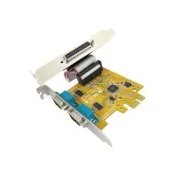 Bilde av Sunix MIO6479A - Parallell/seriell adapter - PCIe 2.0 - RS-232 - 2 porter + 1 x parallellport PC tilbehør - Kontrollere - IO-kort