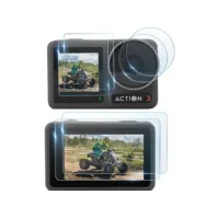 Bilde av SunnyLife Lens Cover Glass Cover Lens LCD-skjerm for DJI Osmo Action 3 / OA3-BHM494-1 Foto og video - Foto- og videotilbehør - Motlysbeskyttelse