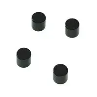 Bilde av Super Stærke Magneter' cylinder sort Ø 1 x 1 cm - (4 stk.) interiørdesign - Tilbehør - Magneter