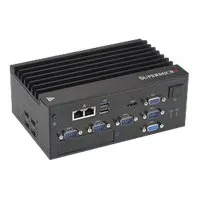 Bilde av Supermicro SuperServer E100-9AP-IA - Barebone - Mini-ITX Box PC - 1 x Atom x5 E3940 - RAM 0 GB - HD Graphics 500 - GigE - svart Servere