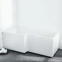 Bilde av Svedbergs Torne Dusjbadekar 150-170 150cm / Venstre Nei Firkantet badekar