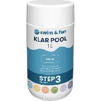 Bilde av Swim &amp; Fun Klar Pool, 1 liter Hus &amp; hage > Hage