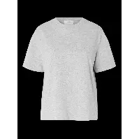 Bilde av  T-skjorteSelected Femme Essential Boxy T-skjorte - Light Grey Melange