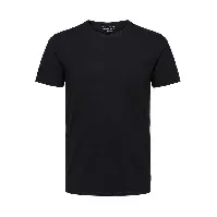 Bilde av  T-skjorteSelected Homme New Pima T-skjorte - Black