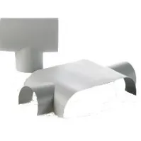 Bilde av T-stk. Ømax.=83.83 - PVC-isoleringsfolie. grå Rørlegger artikler - Verktøy til rørlegger - Isolasjon
