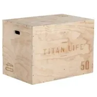 Bilde av TITAN LIFE Plyo-bokser av tre Sport & Trening - Sportsutstyr - Treningsredskaper