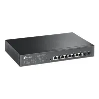 Bilde av TP-Link JetStream TL-SG2210MP - Switch - smart - 8 x 10/100/1000 (PoE+) + 2 x SFP - rackmonterbar - PoE+ (150 W) PC tilbehør - Nettverk - Switcher