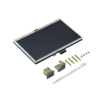 Bilde av TRU COMPONENTS Touchscreen-monitor 12.7 cm (5 tommer) 800 x 480 Pixel Passer til: Raspberry Pi Servere