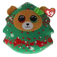 Bilde av TY Plush - Squishy Beanies Winter Collection - Everett the Christmas Tree Bear (Large) (TY39406) - Leker