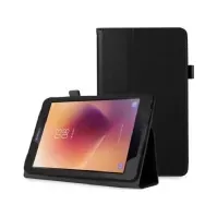 Bilde av Tablet case 4kom.pl Stand case for Samsung Galaxy Tab A 8.0 T380/T385 universal black PC & Nettbrett - Nettbrett tilbehør - Deksel & vesker