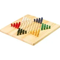 Bilde av Tactic Sterhalma - Chinese Checkers Hout, Brettspill, Strategi, 7 år, Familiespill Leker - Spill - Klassiske brettspill
