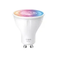 Bilde av Tapo L630 - LED-pære for søkelys - GU10 - 3.7 W (ekvivalent 50 W) - klasse E - 16 million colors/tunable white - 2200-6500 K (en pakke 4) Smart hjem - Smart belysning - Smart pære - GU10