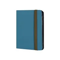 Bilde av Targus Foliostand - Beskyttelsesboks for nettbrett - polyuretan - svart, blå - for Samsung Galaxy Tab 4 (7 tommer) PC & Nettbrett - Nettbrett tilbehør - Deksel & vesker
