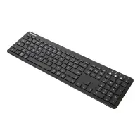 Bilde av Targus Full-Size Multi-Device - Tastatur - bakteriedrepende middel - trådløs - Bluetooth 5.1 - Nordisk - svart PC & Nettbrett - PC tilbehør - Tastatur