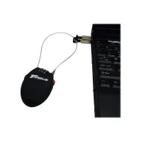 Bilde av Targus Retractable Cable Travel Lock - Sikkerhetskabellås - svart - 73 cm PC & Nettbrett - Bærbar tilbehør - Diverse tilbehør