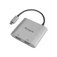 Bilde av Targus - Video adapter - 24 pin USB-C hann til HDMI hunn - sølv - 4K-støtte PC tilbehør - Kabler og adaptere - Adaptere