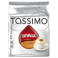Bilde av Tassimo Gevalia Tassimo Cappuccino kaffekapsler, 8 stk. Livsmedel,Kaffekapsler,Kaffekapsler