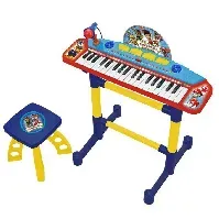 Bilde av Tastatur med mikrofon og krakk Paw Patrol Musikkinstrumenter barn 02523 Musikalske leker
