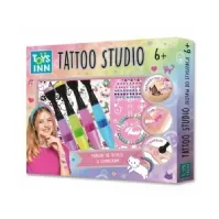 Bilde av Tattoo Studio Sett med tatoveringsmarkører med stempler Sminke - Sminketilbehør - Makeup til barn