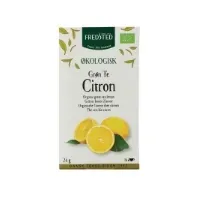 Bilde av Te Fredsted økologisk grøn te med citron, 16 breve Søtsaker og Sjokolade - Drikkevarer - De
