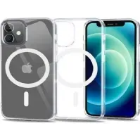 Bilde av Tech-Protect Etui Tech-protect Flexair Hybrid MagSafe Apple iPhone 12 mini Clear Tele & GPS - Mobilt tilbehør - Deksler og vesker