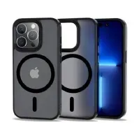 Bilde av Tech-Protect Etui Tech-protect Magmat MagSafe Apple iPhone 14 Pro Matte Black Tele & GPS - Mobilt tilbehør - Deksler og vesker