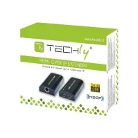 Bilde av Techly IDATA EXTIP-373R, HDMI, HDMI, 1920 x 1080 piksler, sortering, 120 m, 36 bit PC tilbehør - KVM og brytere - Switcher