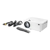 Bilde av Technaxx Mini FullHD LED Beamer TX-113 - LCD-projektor - portabel - 1800 lumen - 800 x 480 - 5:3 TV, Lyd & Bilde - Prosjektor & lærret - Prosjektor