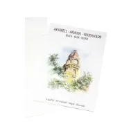 Bilde av Tegneblok akvarel, med cover, A3, 16 sider, 140 g Skole og hobby - Skolehefter & Arbeidsbøker - Spesialpapir