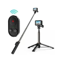 Bilde av Telesin Selfie stick for kameraer med BT fjernkontroll (TE-RCSS-001) Foto og video - Foto- og videotilbehør - Selfie stang