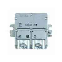 Bilde av Televes 543503, Kabelspillter, 5 - 2400 MHz, Rustfritt stål, 4,3 dB, Blister PC tilbehør - Kabler og adaptere - Strømkabler