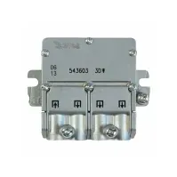 Bilde av Televes 543603, Kabelspillter, 5 - 2400 MHz, Rustfritt stål, 8,5 dB, Blister PC tilbehør - Kabler og adaptere - Strømkabler