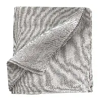 Bilde av Tell Me More Bordduk i lin 145x145 cm, pinstripe Duk