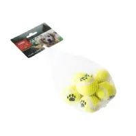 Bilde av Tennisballer, hund, 4,5cm, 6 stk Kjæledyr - Hund - Leketøy & Aktivering