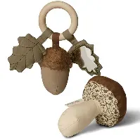 Bilde av That's Mine - Leslie rattle set Tiny Mushroom - Leker