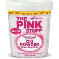 Bilde av The Pink Stuff Miracle Laundry Oxi Powder Flekkfjerner Hvit 1 kg Andre rengjøringsprodukter,Rengjøringsmiddel,Rengjøringsmiddel